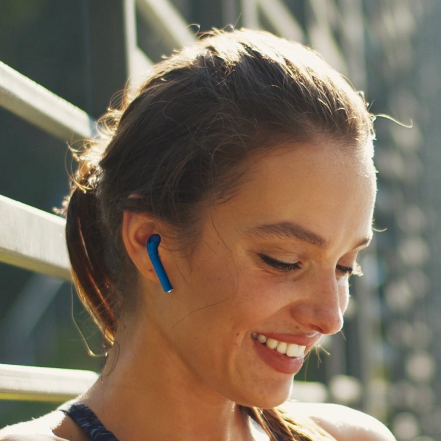 TESLA Electronics - Wireless earphones blå