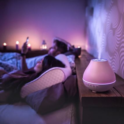 TESLA Smart - LED Smart doftspridare med bakgrundsbelysning LED/ 10W / 24V Wi-Fi