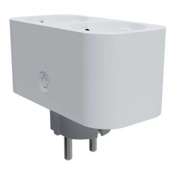 TESLA Smart - Smart grenuttag 2x16A/230V Typ F Wi-Fi Tuya