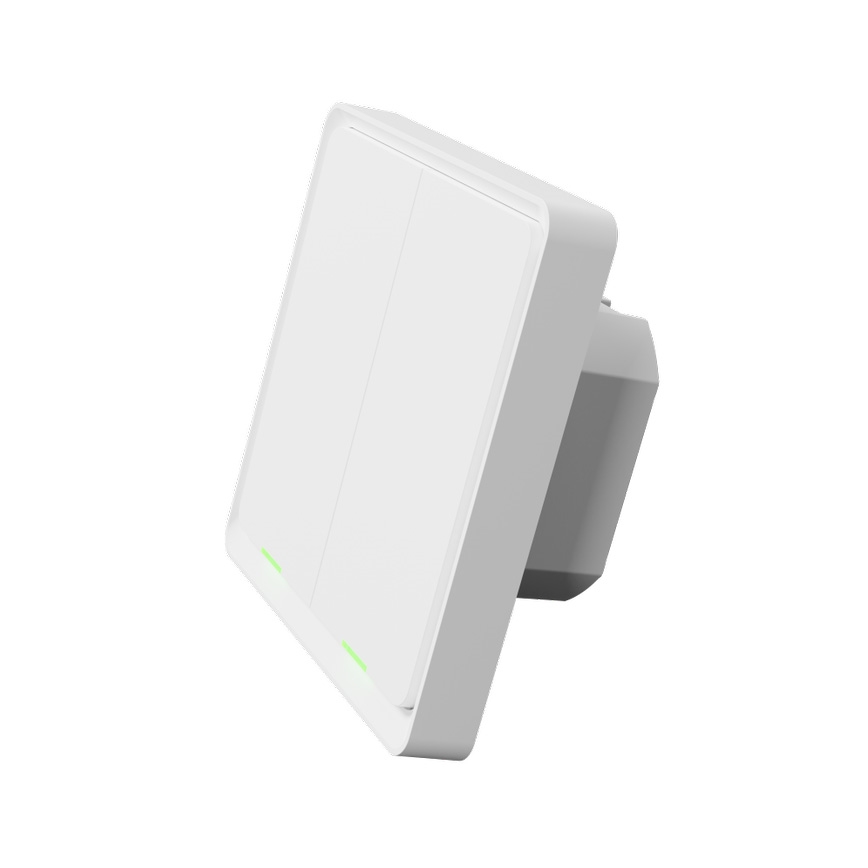 TESLA Smart - Smart hem väggbrytare 2P 230V Wi-Fi