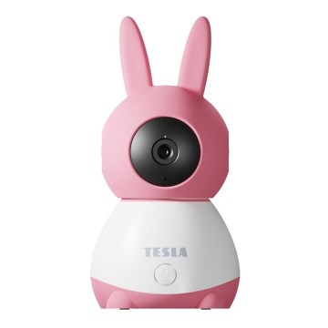 TESLA Smart - Smart kamera 360 Baby Full HD 1080p 5V Wi-Fi rosa