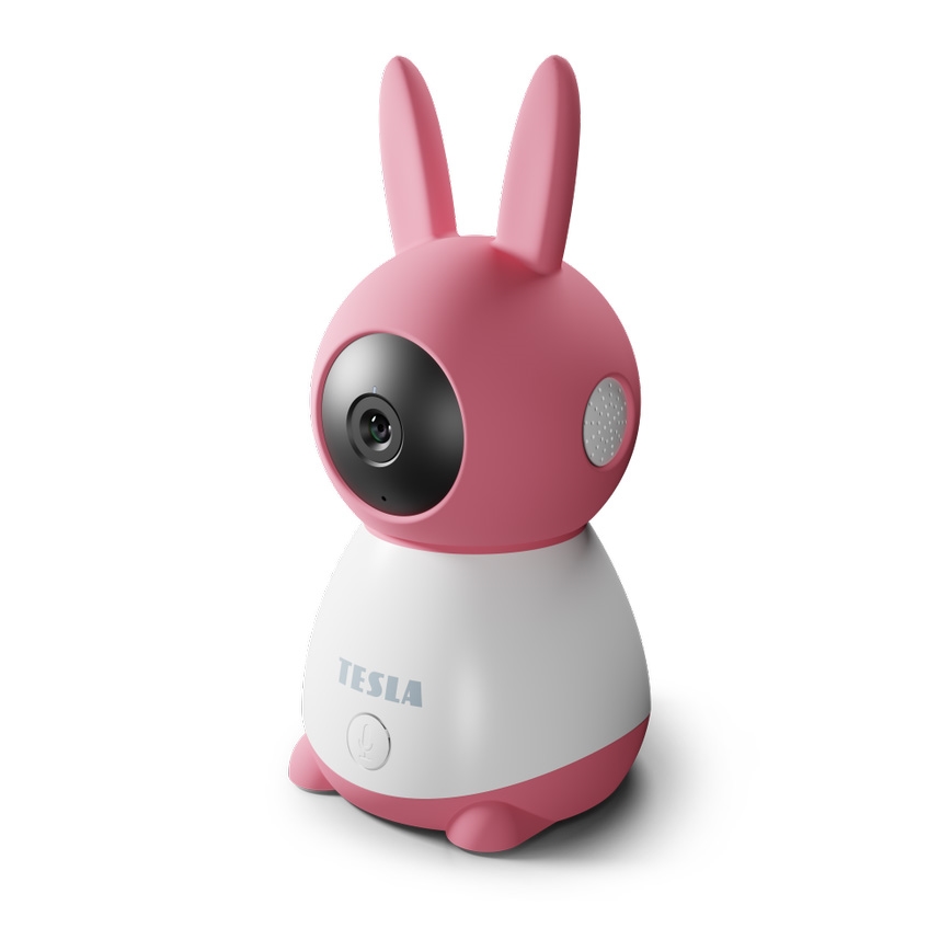 TESLA Smart - Smart kamera 360 Baby Full HD 1080p 5V Wi-Fi rosa