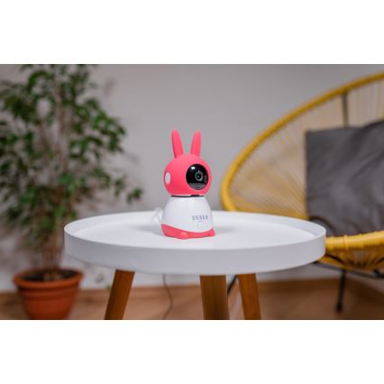 TESLA Smart - Smart kamera 360 Baby Full HD 1080p 5V Wi-Fi rosa