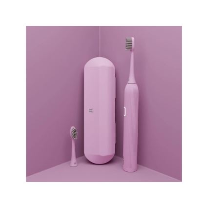TESLA Smart - Smart sonisk tandborste TS200 DELUXE rosa