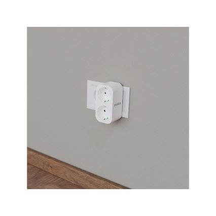 TESLA Smart - Smart strömsplittrare 2x16A/230V Typ F Wi-Fi Tuya