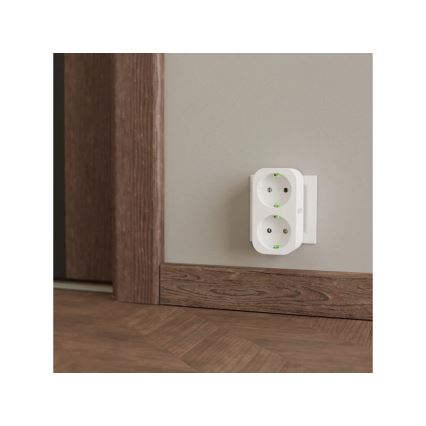 TESLA Smart - Smart strömsplittrare 2x16A/230V Typ F Wi-Fi Tuya