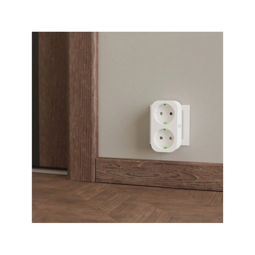TESLA Smart - Smart strömsplittrare 2x16A/230V Typ F Wi-Fi Tuya