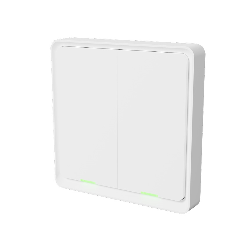 TESLA Smart - Smart trådlös väggbrytare 2P 1xCR2430 ZigBee