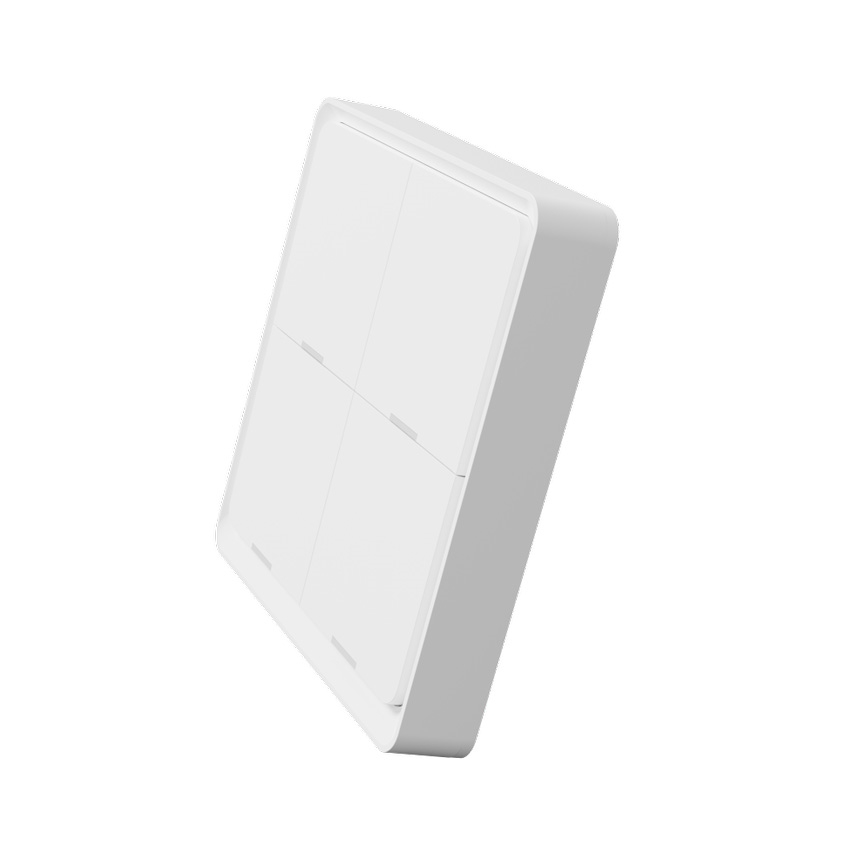 TESLA Smart - Smart trådlös väggbrytare 4P 1xCR2430 ZigBee