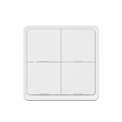 TESLA Smart - Smart trådlös väggbrytare 4P 1xCR2430 ZigBee