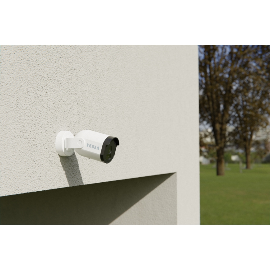 TESLA Smart - Smart utomhus camera Full HD 1080p 12V Wi-Fi IP65