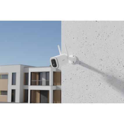 TESLA Smart - Smart utomhuskamera med sensor 2K 1296p 9000 mAh 5V Wi-Fi IP65