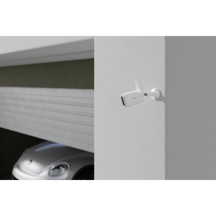TESLA Smart - Smart utomhuskamera med sensor 2K 1296p 9000 mAh 5V Wi-Fi IP65