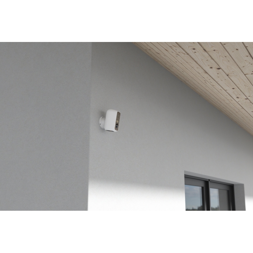TESLA Smart - Smart utomhuskamera med sensor 2K 1296p 9600 mAh 5V Wi-Fi IP65