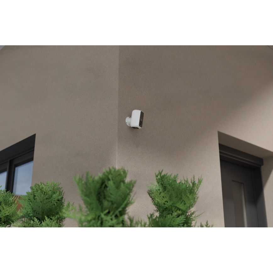 TESLA Smart - Smart utomhuskamera med sensor 2K 1296p 9600 mAh 5V Wi-Fi IP65