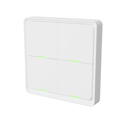 TESLA Smart - Smart trådlös husströmbrytare 4P 1xCR2430 ZigBee