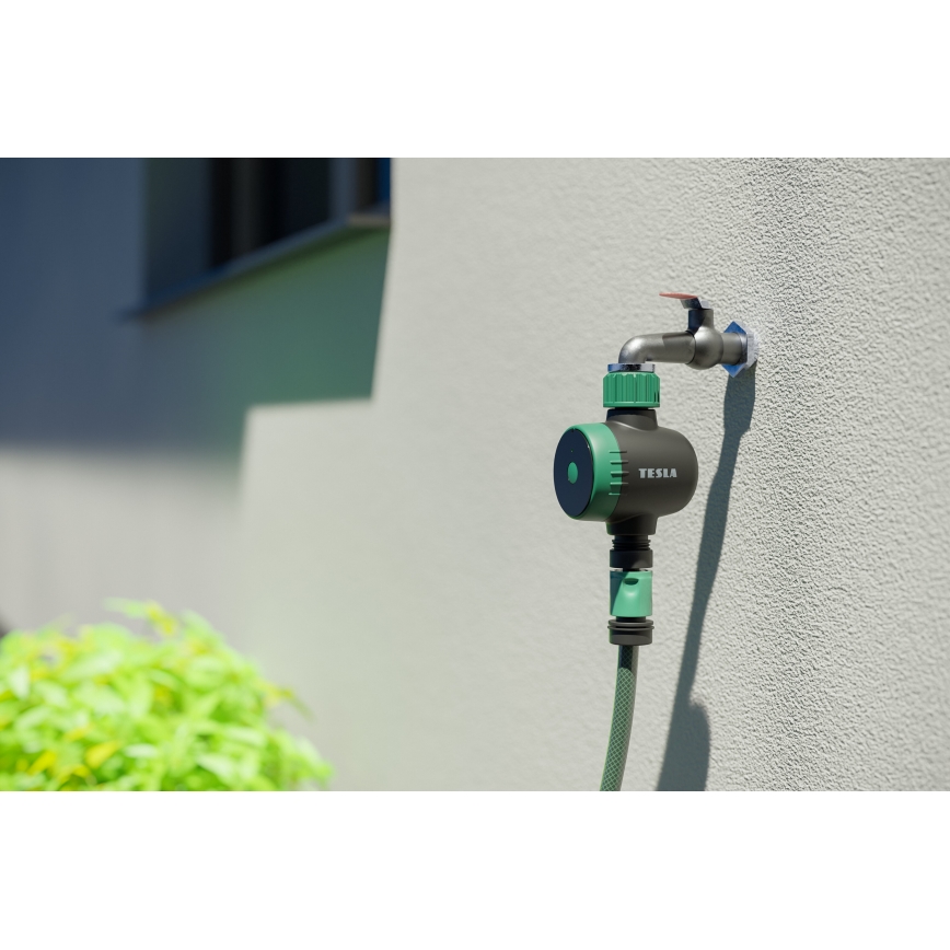 TESLA Smart - Smart vattenventil 2xAA Wi-Fi IP55