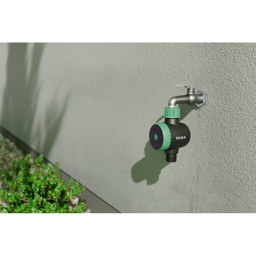 TESLA Smart - Smart vattenventil 2xAA Wi-Fi IP55