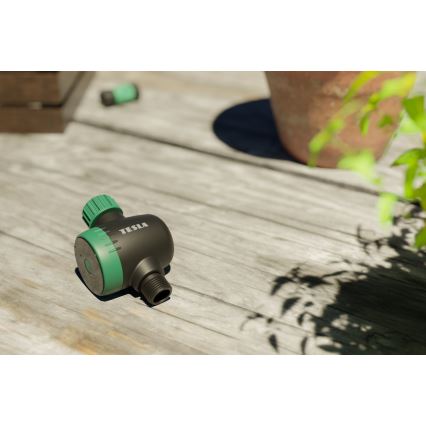 TESLA Smart - Smart vattenventil 2xAA Wi-Fi IP55