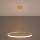 Thoro TH.174 - LED ljuskrona med textilsladd RIO LED/50W/230V CRI 90 3000K diameter 78 cm guld