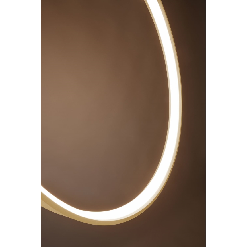 Thoro TH.175 - LED ljuskrona med textilsladd RIO LED/50W/230V CRI 90 3000K diameter 78 cm guld