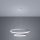 Thoro TH.178 - LED ljuskrona med textilsladd RIO LED/80W/230V CRI 95 4000K vit