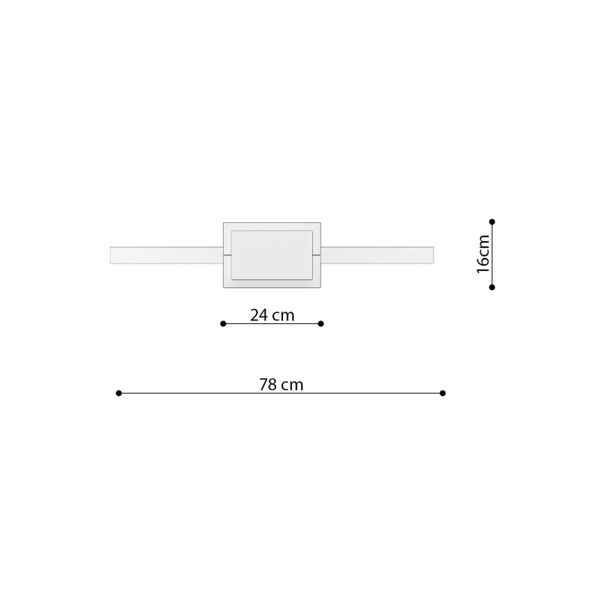 Thoro TH.248 - LED ljuskrona med textilsladd RIO LED/50W/230V CRI 90 3000K diameter 78 cm guld
