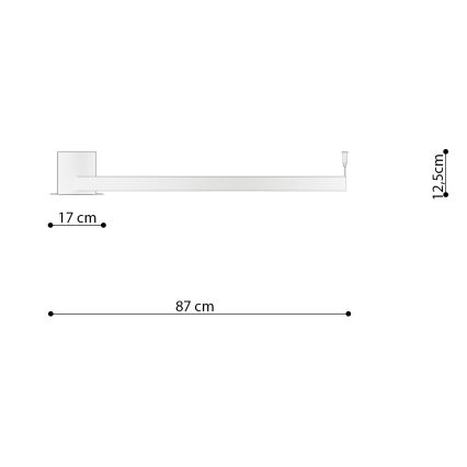 Thoro TH.252 - LED taklampa RIO LED/50W/230V CRI 90 3000K diameter 78 cm guld
