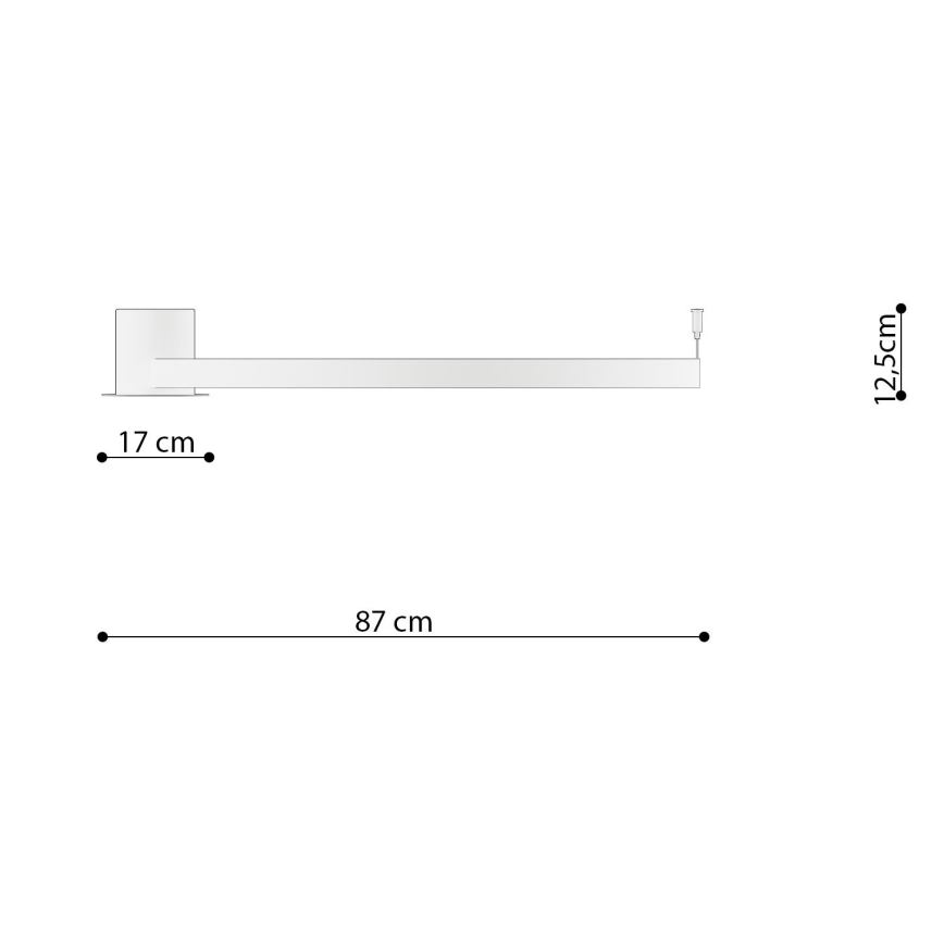 Thoro TH.252 - LED taklampa RIO LED/50W/230V CRI 90 3000K diameter 78 cm guld