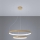 Thoro TH.268 - LED ljuskrona med textilsladd RIO LED/80W/230V CRI 95 4000K guld