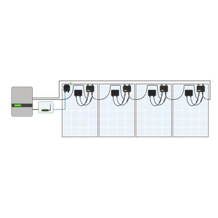 Tigo TS4-A-O 700W - Solpaneloptimerare, 1,2m sladd, MC4
