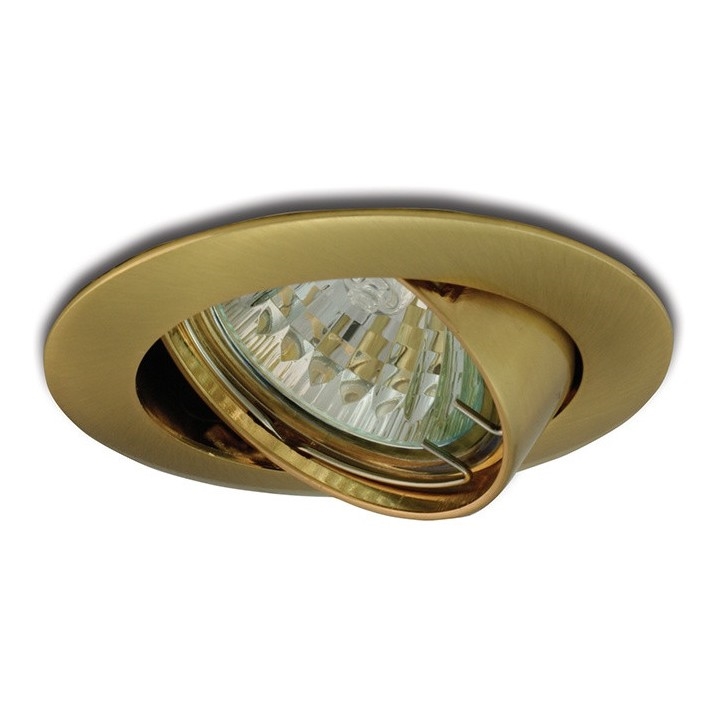 Tiltable upphängd taklampa 1xGU5,3/50W/12V guld