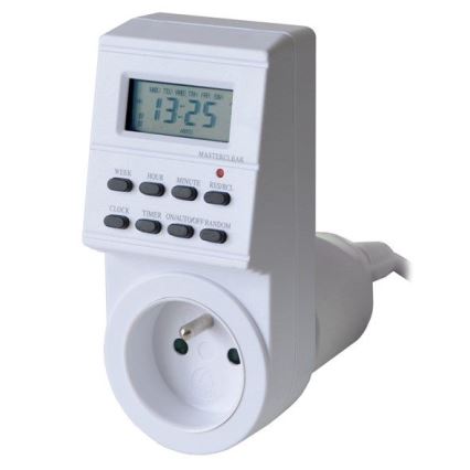Timer switch digital veckovis 16A/230V