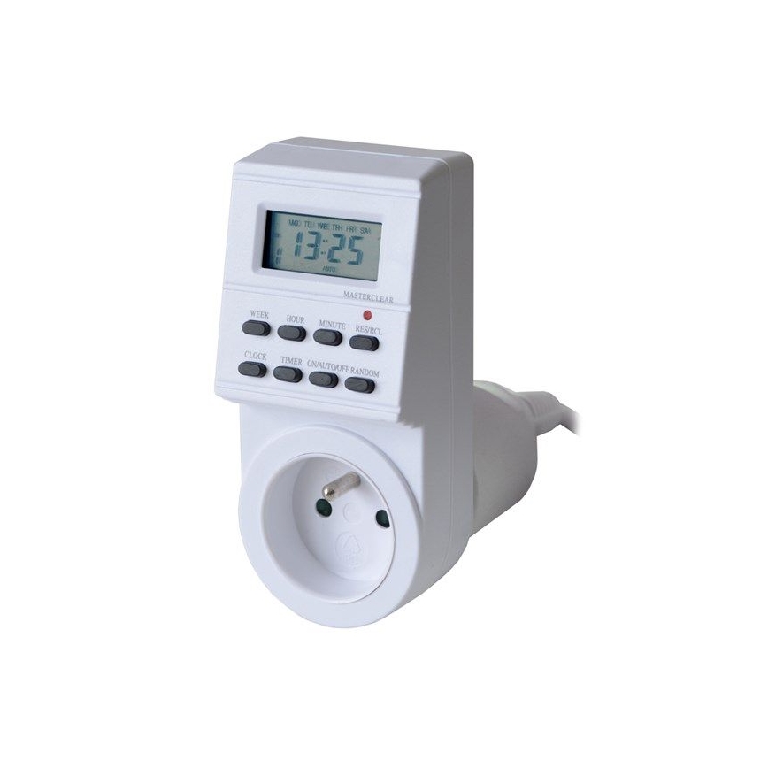 Timer switch digital veckovis 16A/230V
