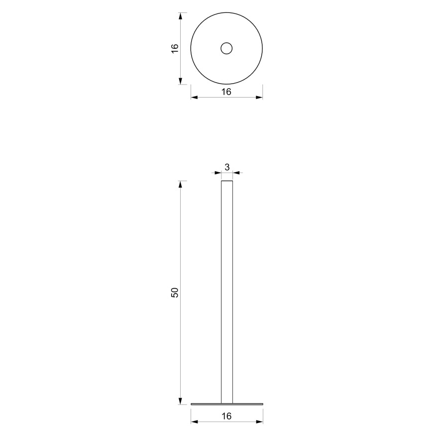 Toalettpappershållare 51 cm vit