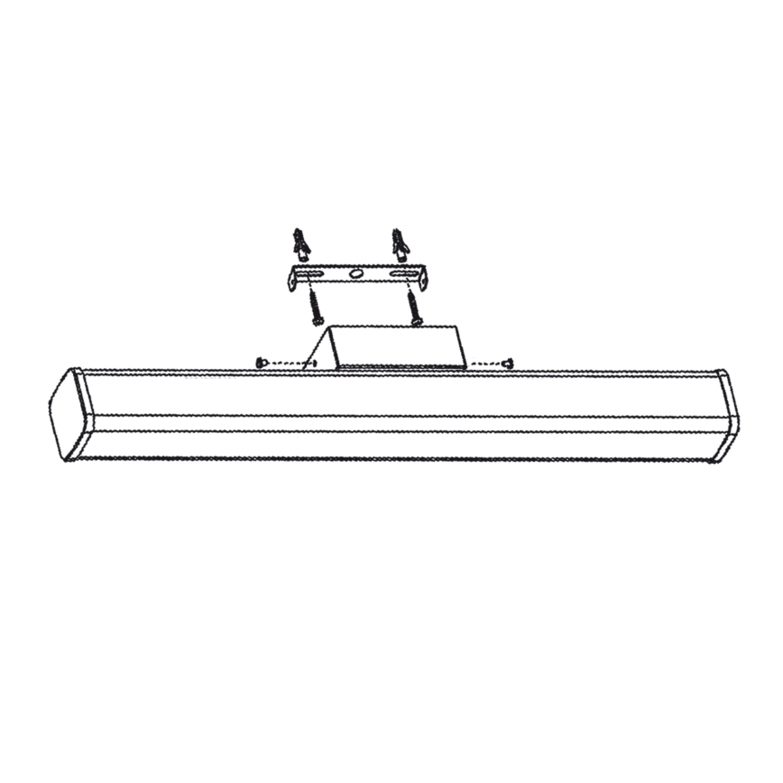 Top Light - Badrumsspegel med LED-belysning MADEIRA LED/15W/230V 60 cm IP44