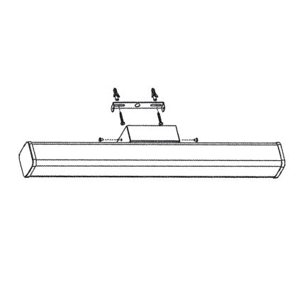 Top Light - Badrumsspegel med LED-belysning MADEIRA LED/8W/230V 40 cm IP44