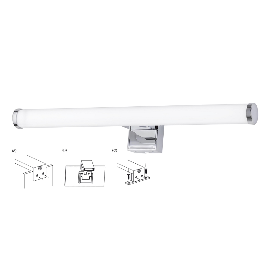 Top Light - Badrumsspegel med LED-belysning OREGON LED/7W/230V 40 cm IP44