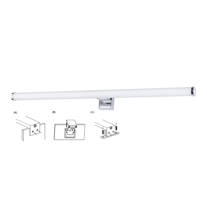 Top Light - Badrumsspegel med LED-belysning OREGON LED/9W/230V 60 cm IP44