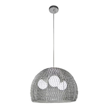 Top Light Davos 50 - Ljuskrona DAVOS 3xE27/60W/230V skinande krom