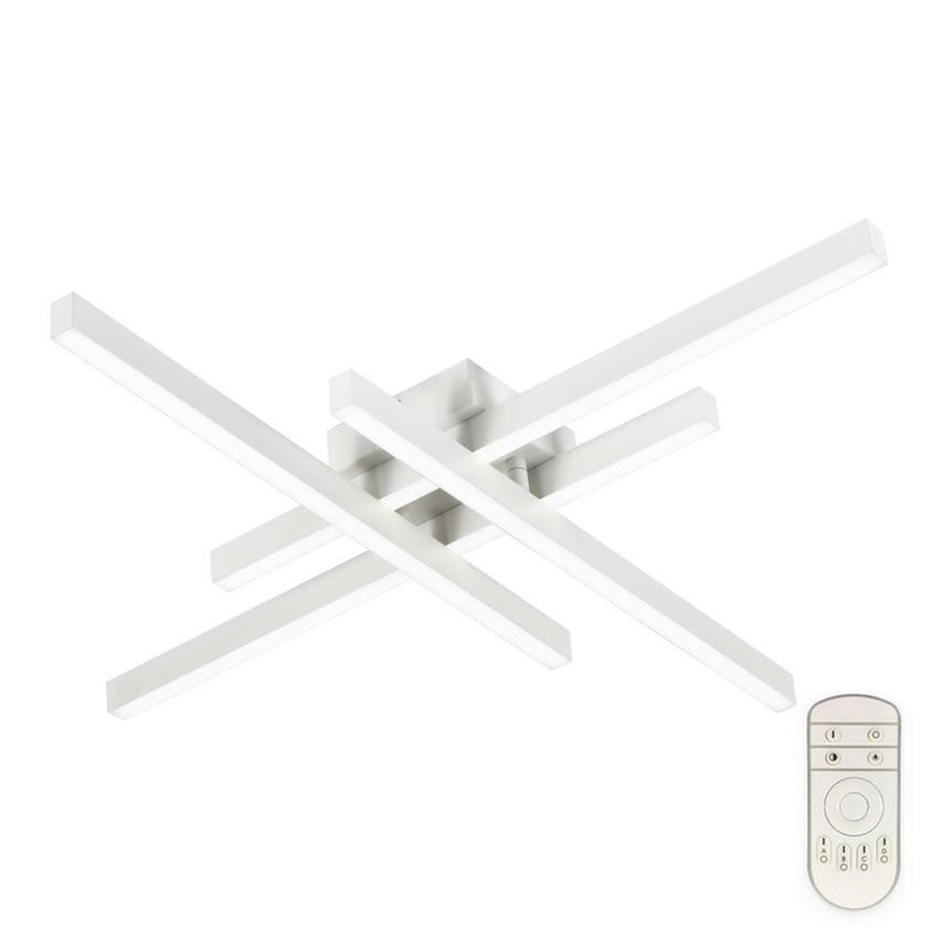 Top Light - Dimbar LED ytmonterad ljuskrona CROSS LED/50W/230V 3000-6500K + fjärrkontroll