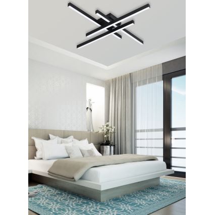 Top Light - Dimbar LED ytmonterad ljuskrona CROSS LED/50W/230V 3000-6500K + fjärrkontroll