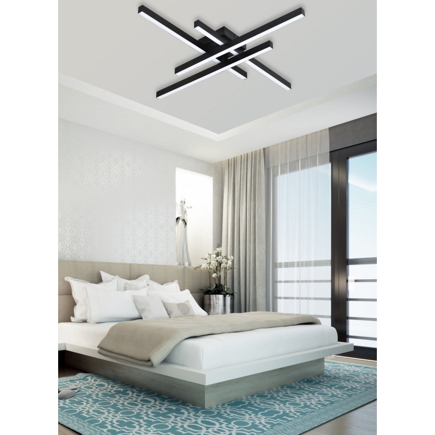 Top Light - Dimbar LED ytmonterad ljuskrona CROSS LED/50W/230V 3000-6500K + fjärrkontroll