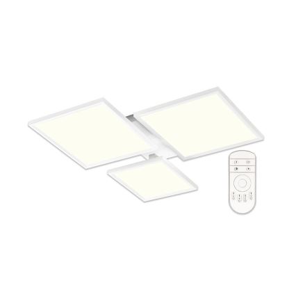 Top Light - Dimbar LED ytmonterad ljuskrona MERKUR LED/50W/230V 3000-6500K vit + fjärrkontroll