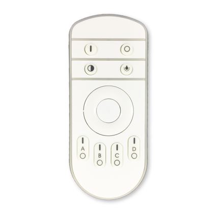 Top Light - Dimbar LED ytmonterad ljuskrona MERKUR LED/50W/230V 3000-6500K svart + fjärrkontroll
