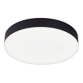 Top Light - LED-badrumstaklampa SPIRIT LED/24W/230V 3000/4000/6500K IP44 Ø 30 cm svart