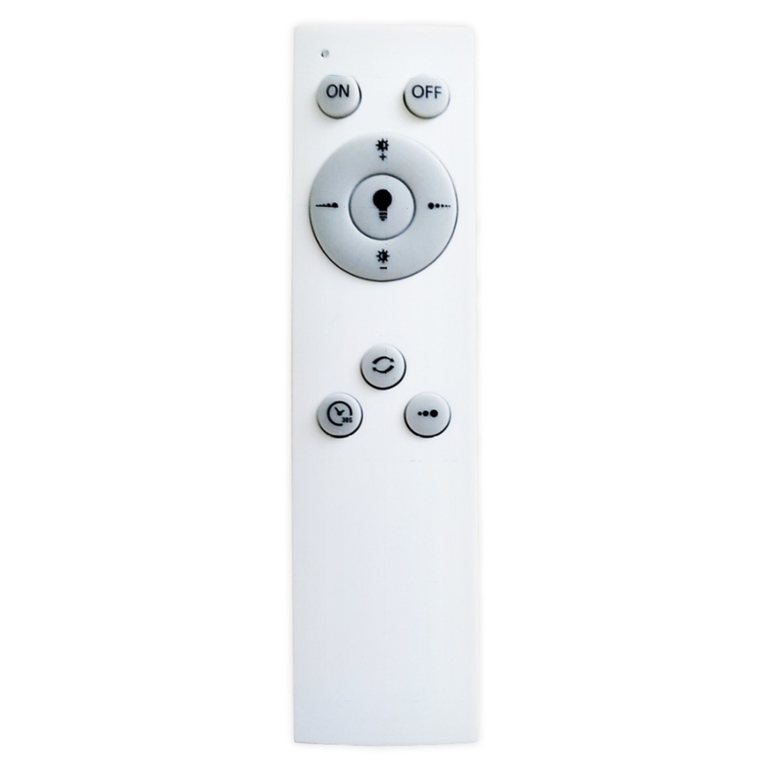 Top Light - LED Dimbar taklampa IVONA 40B +Fjärrkontrol LED/24W/230V + fjärrkontroll vit