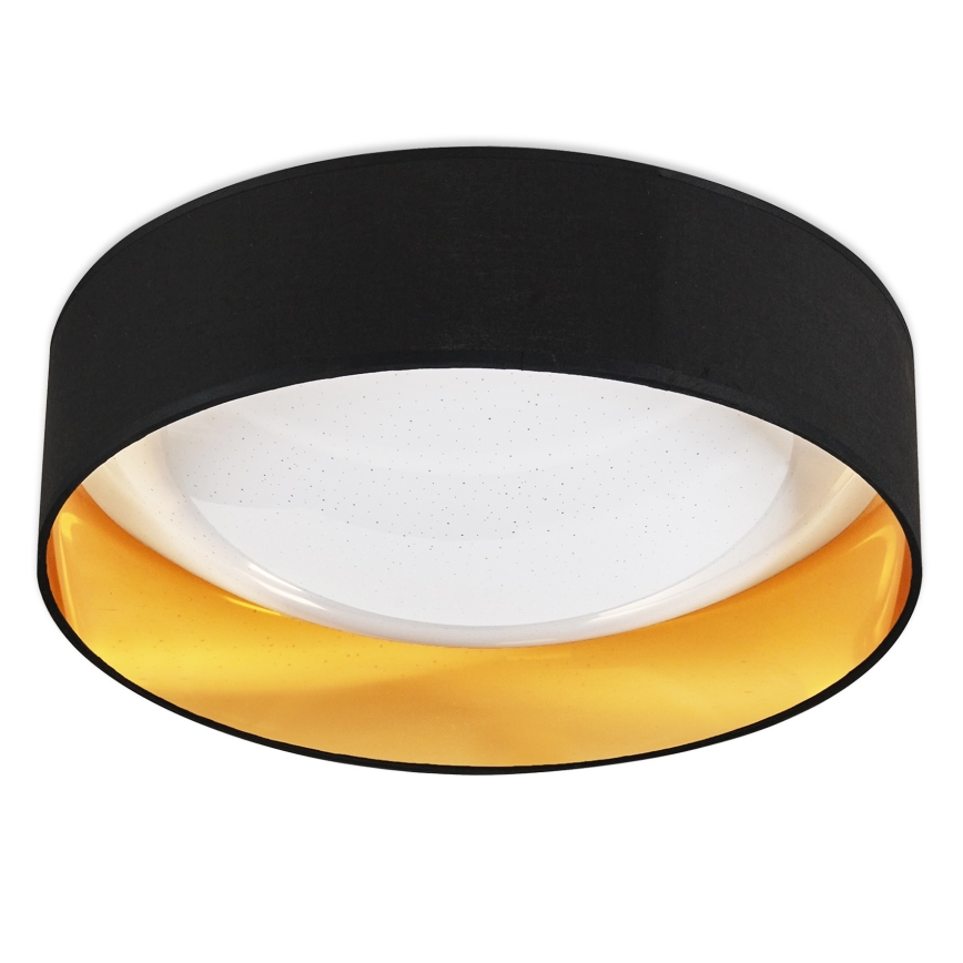 Top Light - LED Dimbar taklampa IVONA 40C +Fjärrkontrol LED/24W/230V + fjärrkontroll svart