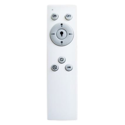 Top Light - LED Dimbar taklampa IVONA 40C +Fjärrkontrol LED/24W/230V + fjärrkontroll svart