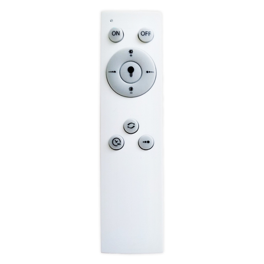 Top Light - LED Dimbar taklampa IVONA 40C +Fjärrkontrol LED/24W/230V + fjärrkontroll svart